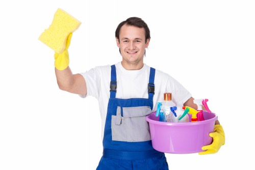 Carpet cleaning quote discussion in a Tottenham Green flat with clear pricing details